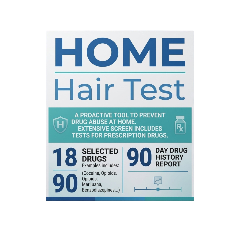 At-Home Hair Follicle Drug Test Kit