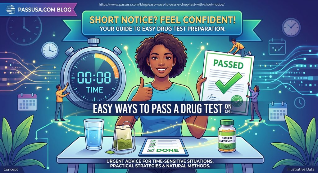Easy ways to pass a drug test with short notice
