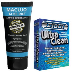 Macujo Aloe Rid (7.5oz) & Zydot Ultra Clean Shampoo Detox Bundle
