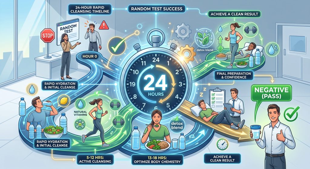 Pass Random Drug Test 24 hours