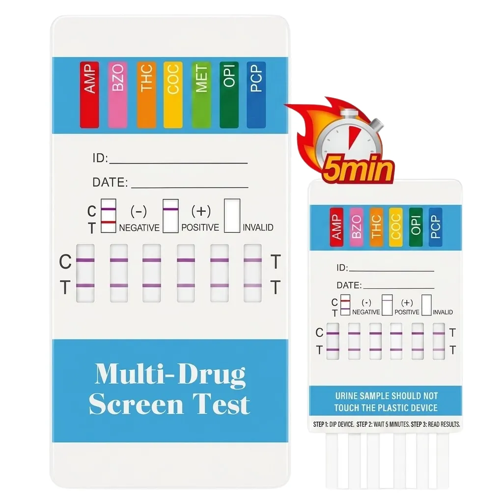 13-Panel Urine Drug Test Dip Card – Clinical Grade (Includes Fentanyl)