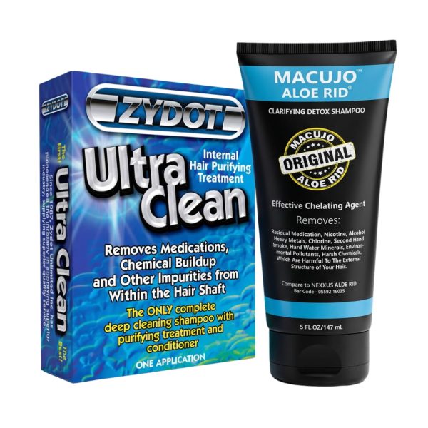5oz Macujo Aloe Rid & Zydot Ultra Clean Shampoo Bundle