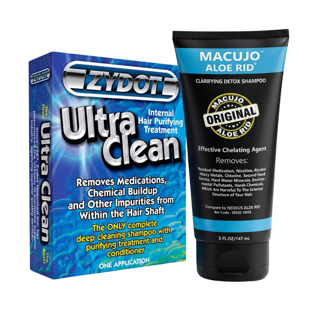 5oz Macujo Aloe Rid & Zydot Ultra Clean Shampoo Bundle
