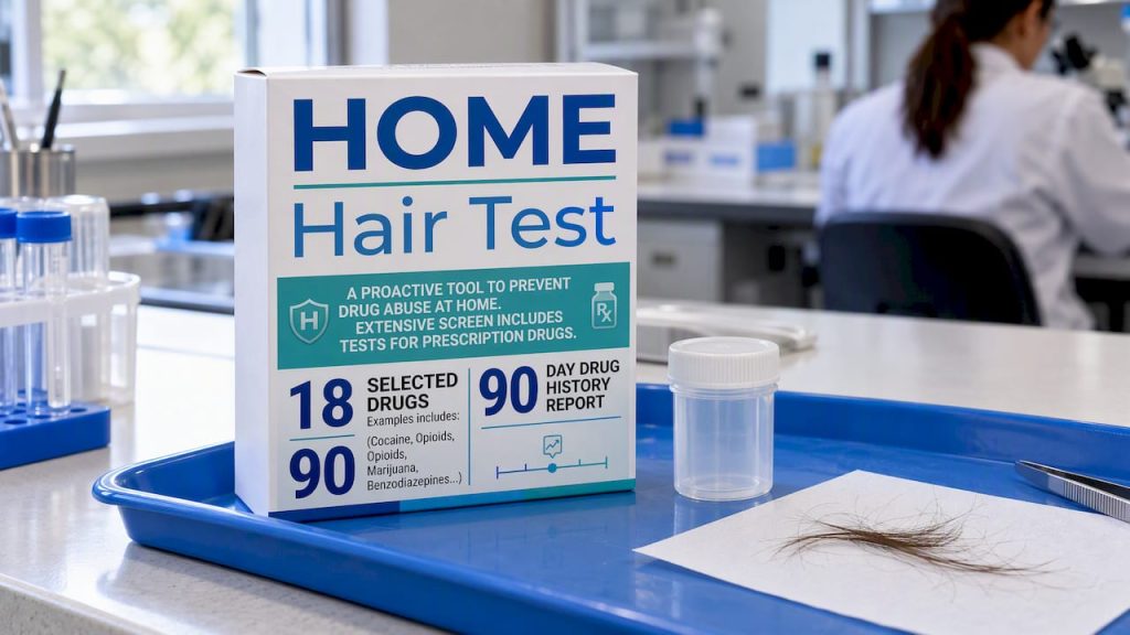 PassUSA at-home hair follicle test kit