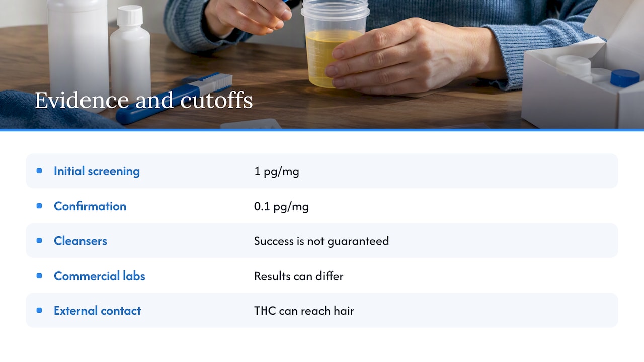 What the science says, and what it doesn't — overview diagram